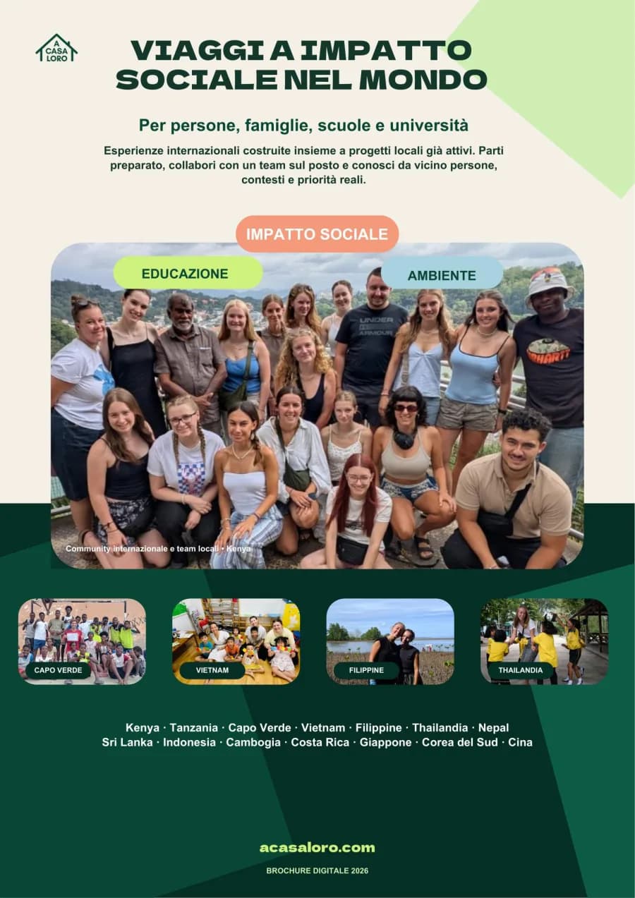 Cover of the A Casa Loro 2026 digital brochure