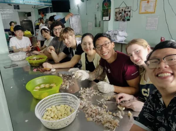 Our participants with the local team at the Solidarity project in Vietnam (plus our local coordinator, MJ!)