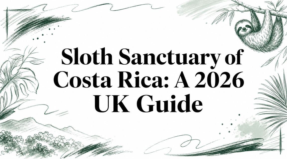 Sloth Sanctuary of Costa Rica: A 2026 UK Guide