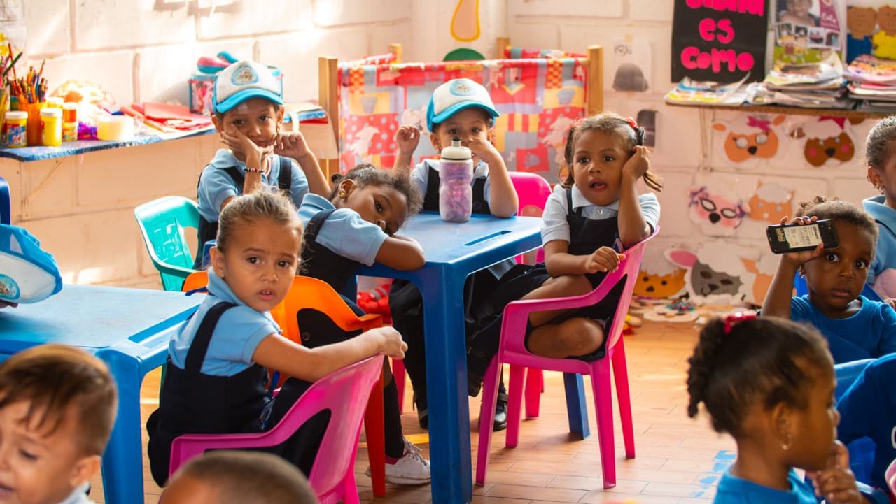 Walk alongside children's first steps