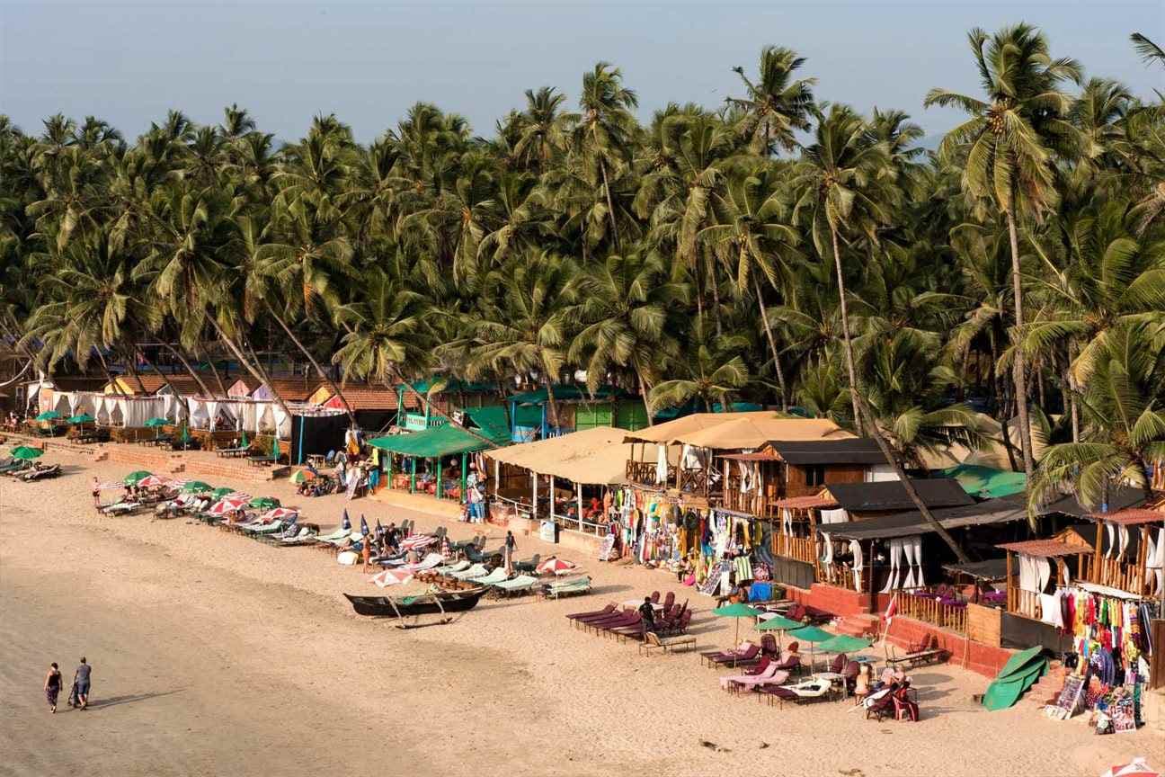 Relax on the beaches of Agonda or Arambol