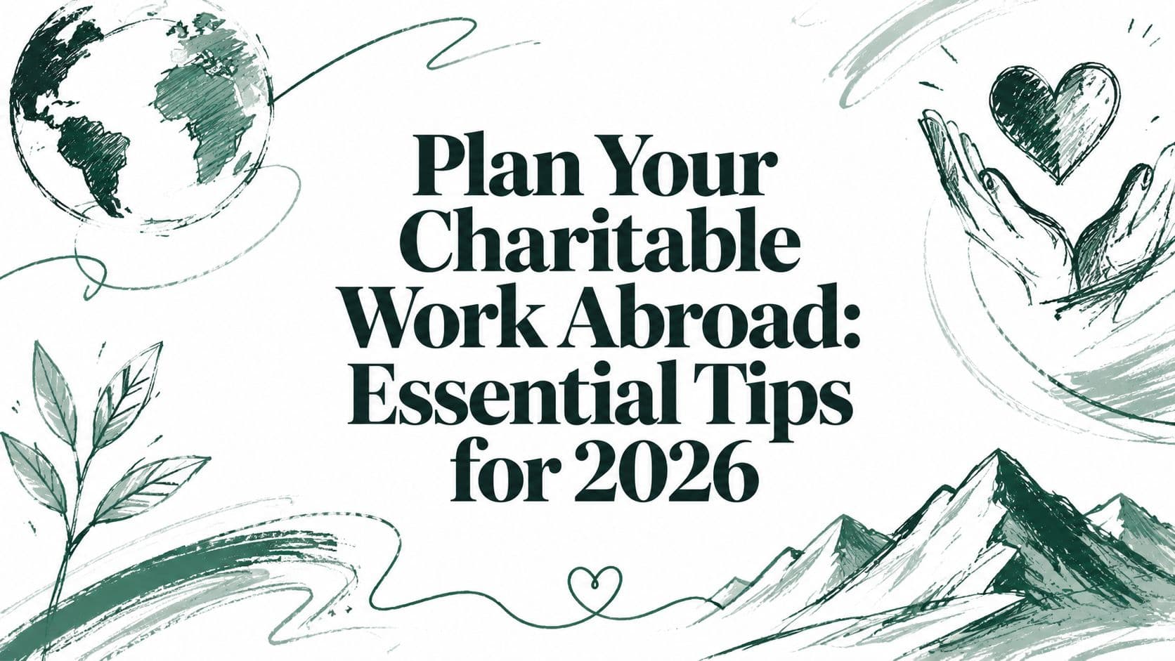 Plan Your Charitable Work Abroad: Essential Tips for 2026