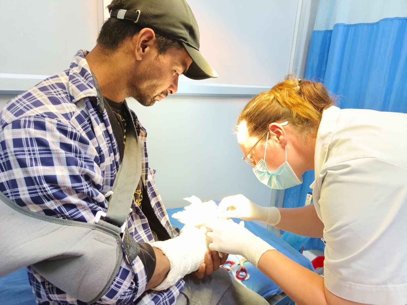 Up-close clinical observation